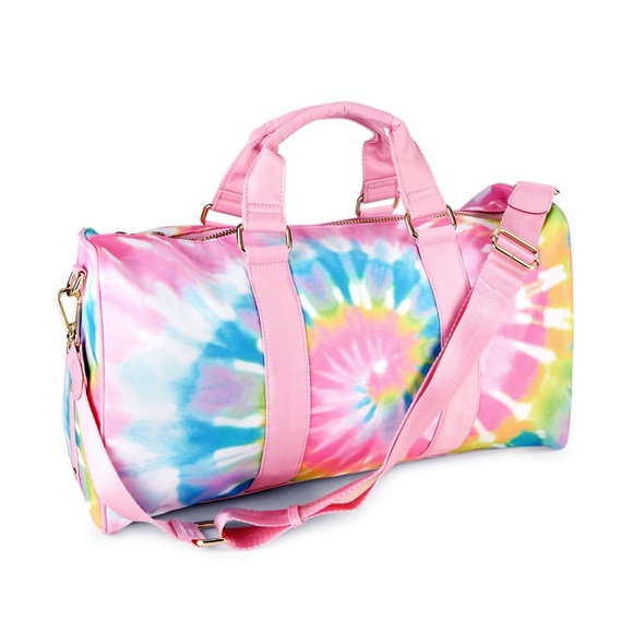 STONEY CLOVER LANE Mini Pastel Tie-Dye Duffle Bag - Picture 1 of 3